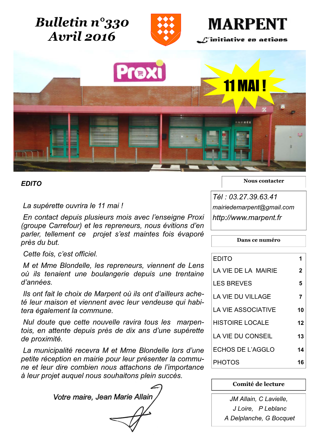 Bulletin Municipal De La Ville De Recquignies