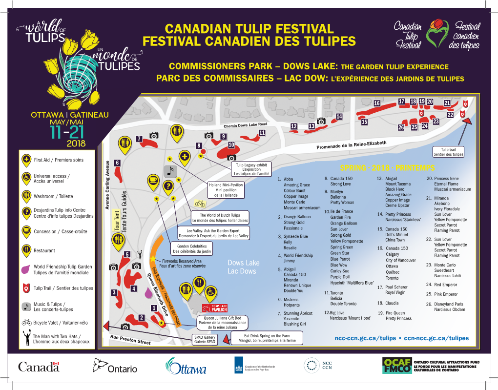 Canadian Tulip Festival Festival Canadien Des Tulipes