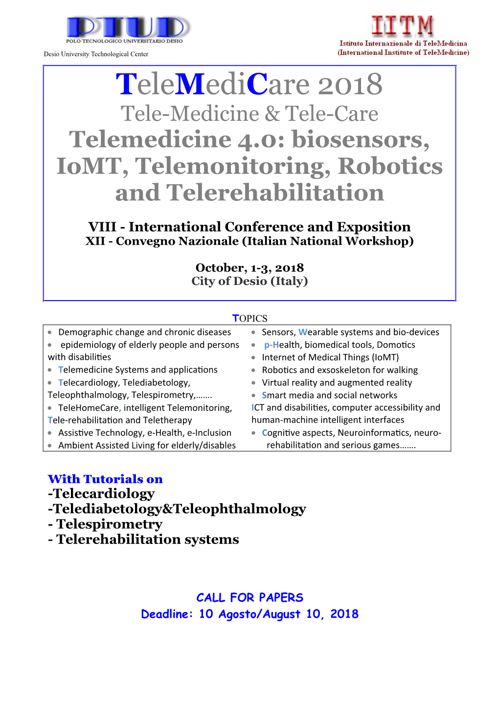 Telemedicare 2013