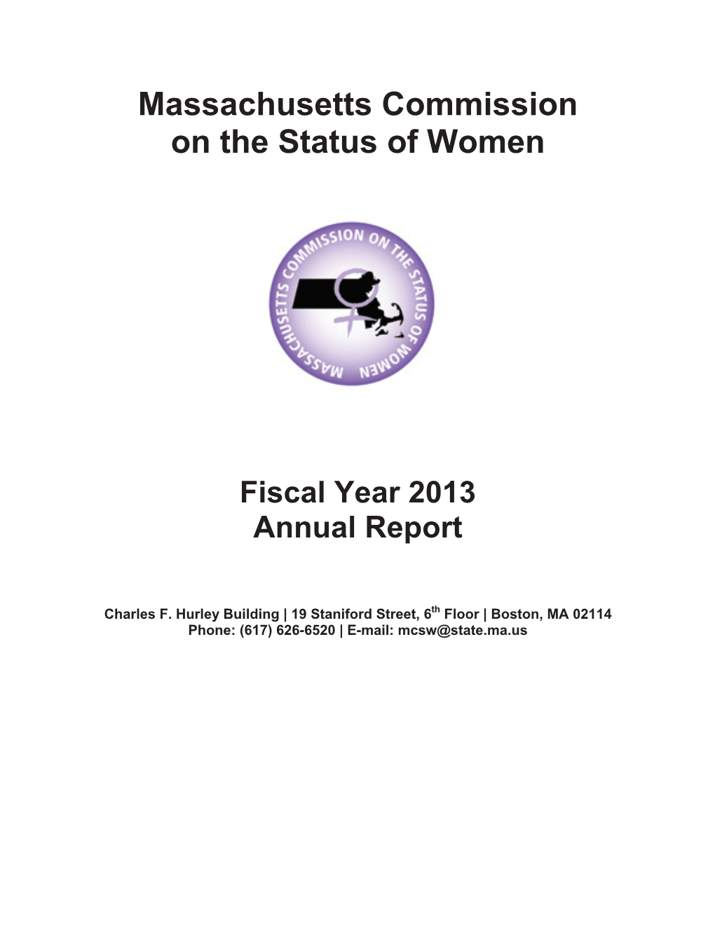 Massachusetts Commission on the Status of Women