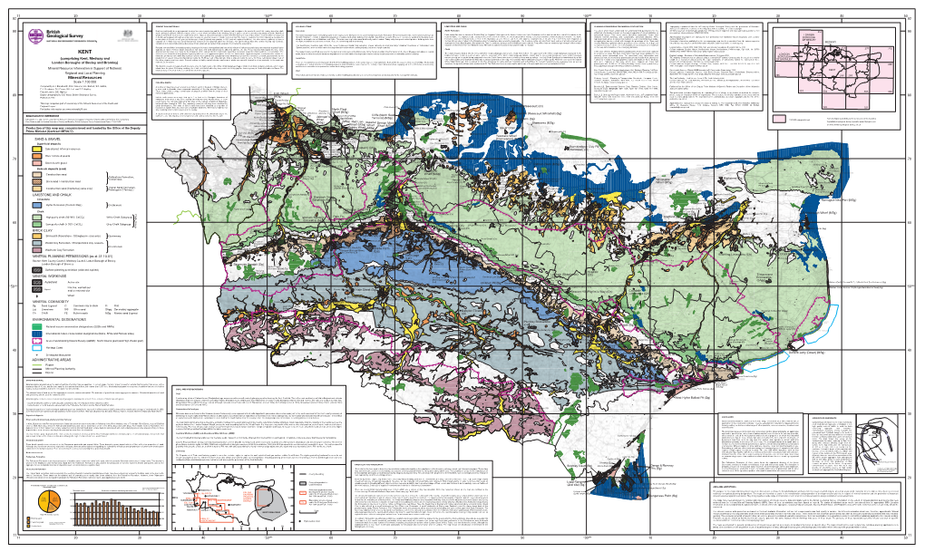 Mineral Resources Map for Kent