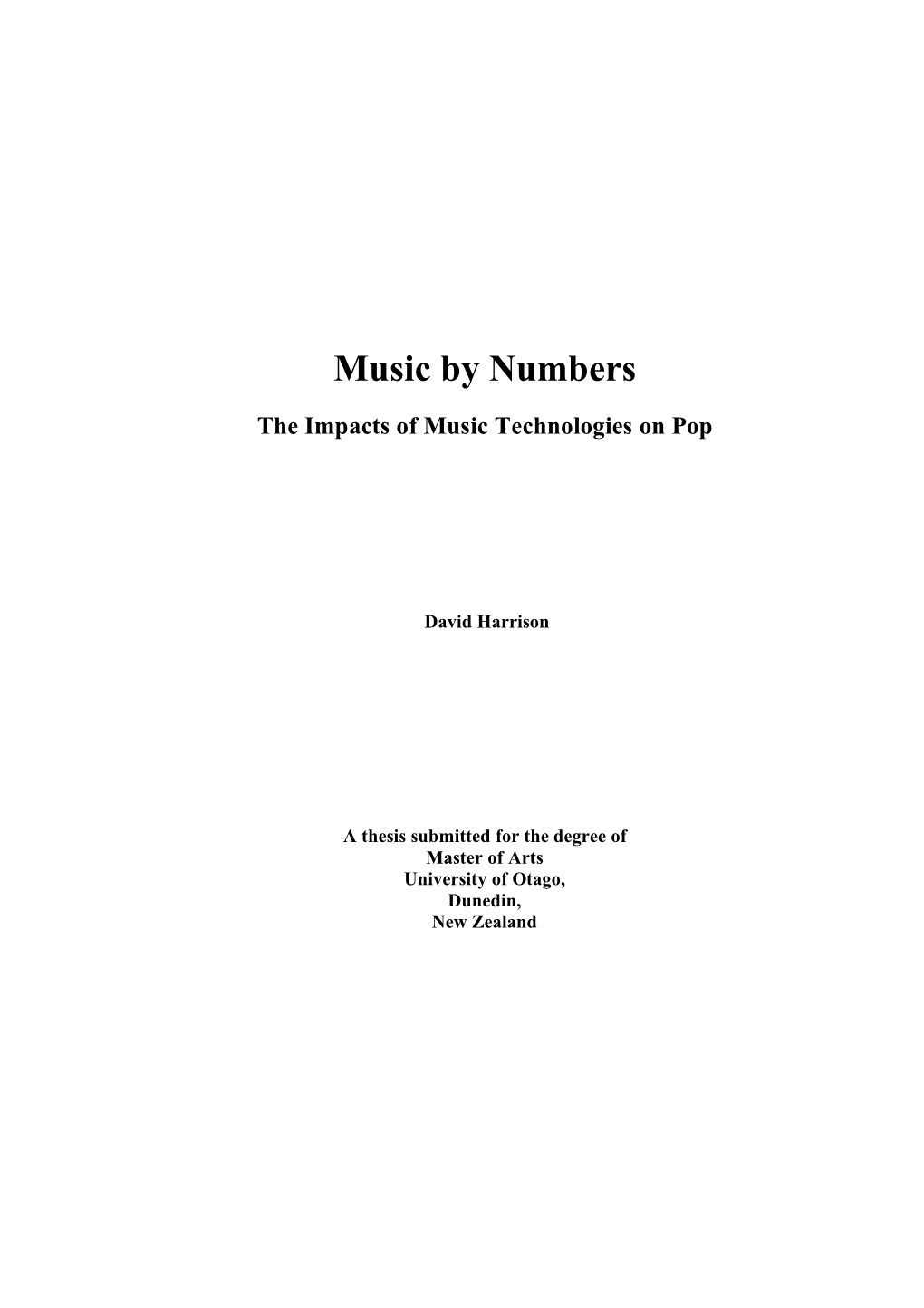 Music by Numbers Master Final