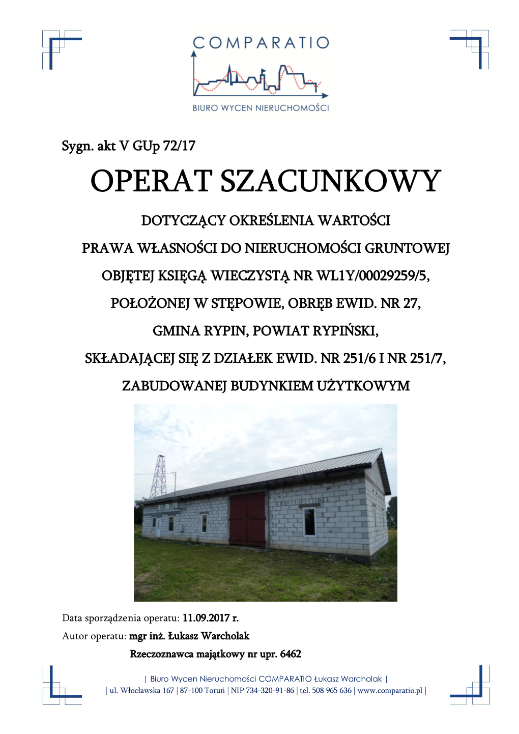 Operat Szacunkowy