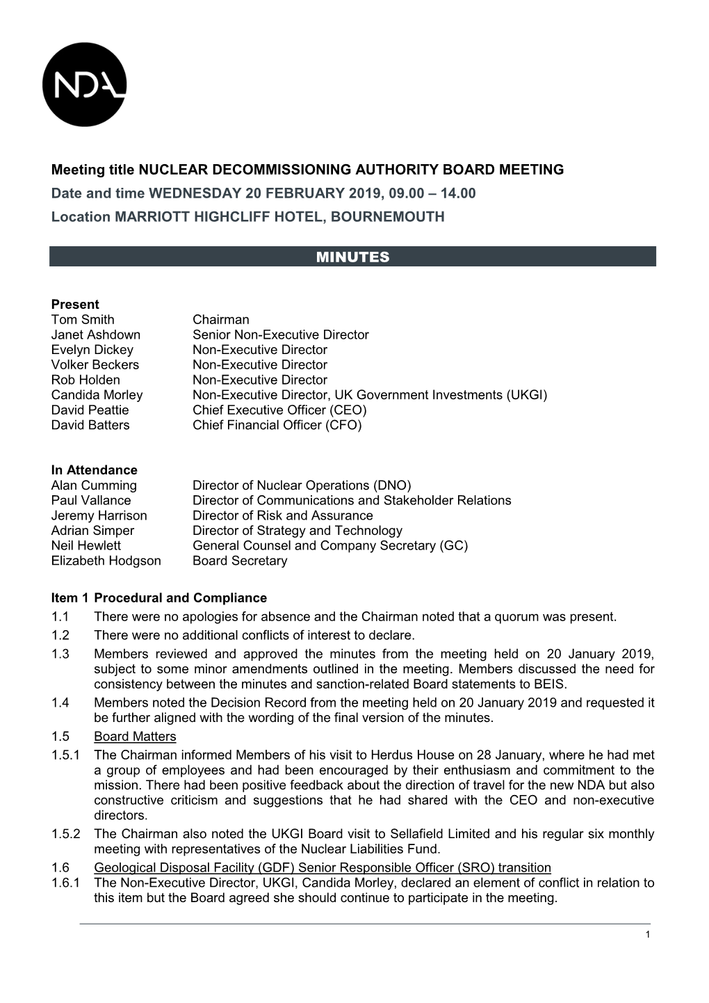 Communications Directorate Monthly Meeting