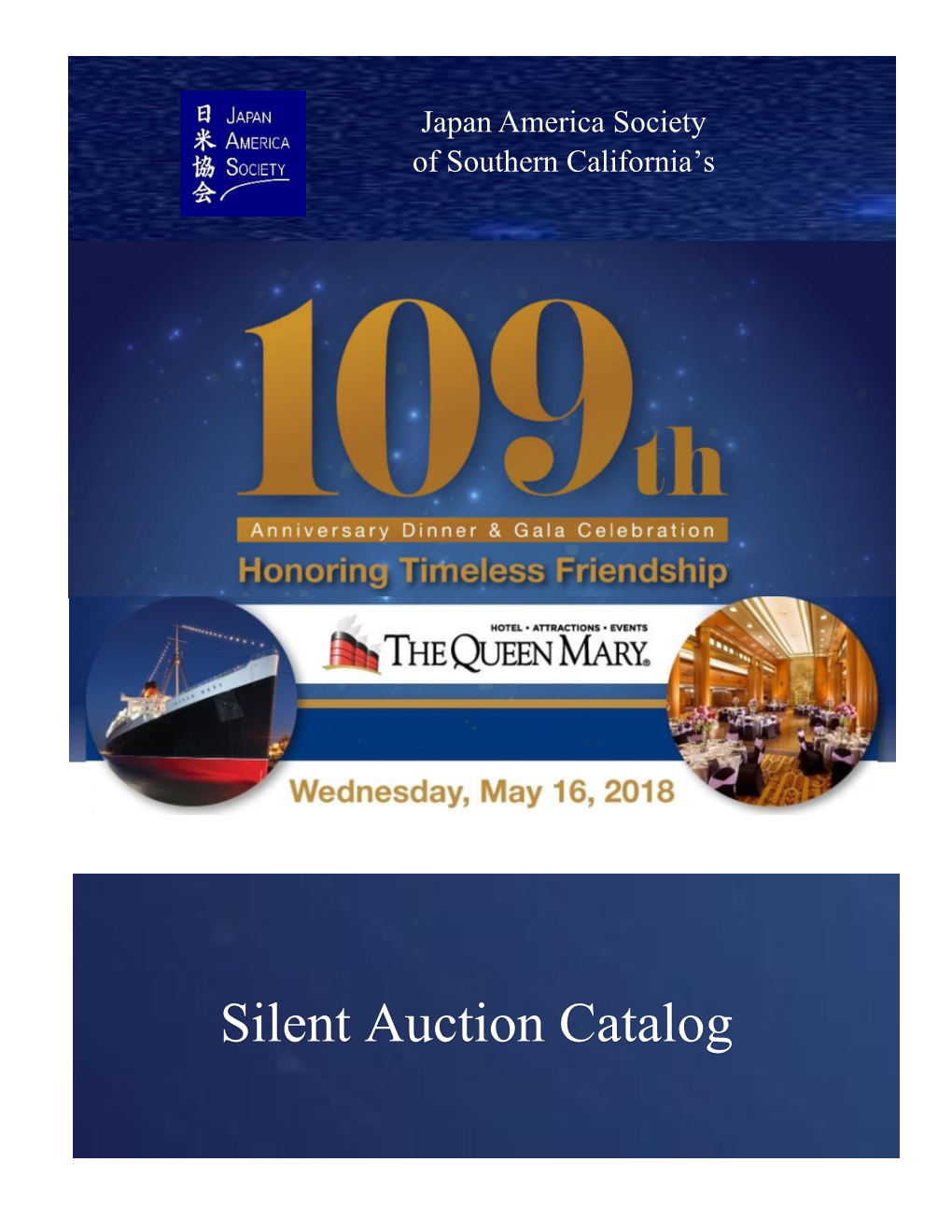 Silent Auction Catalog Silent Auction Rules 1