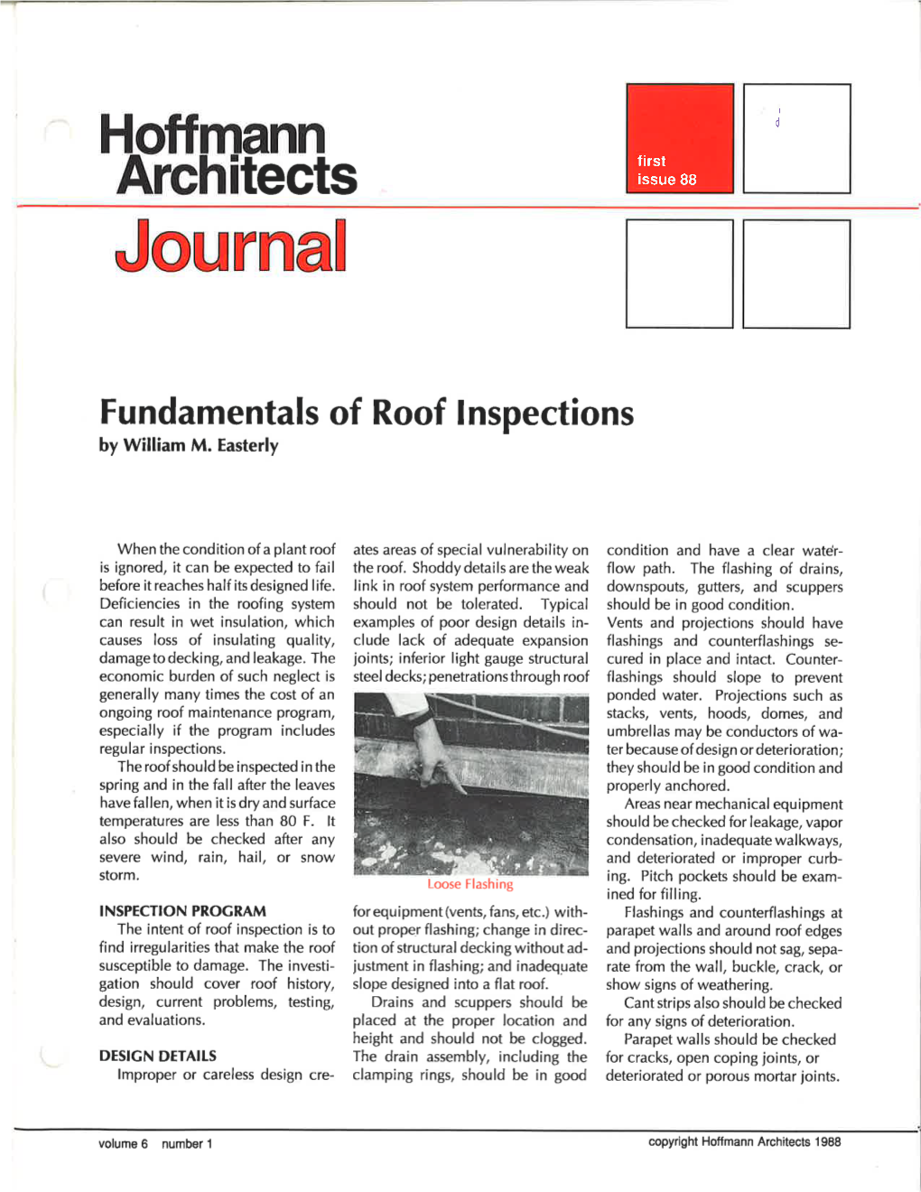 Fundamentals of Roof Lnspections by William M