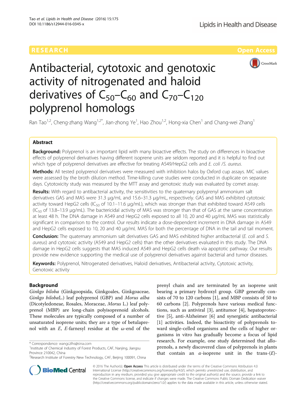 Antibacterial, Cytotoxic and Genotoxic Activity of Nitrogenated and Haloid