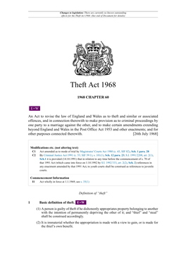 Theft Act 1968