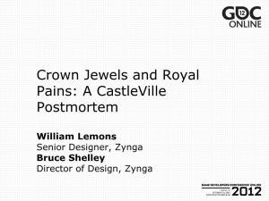 Crown Jewels and Royal Pains: a Castleville Postmortem