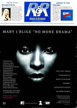 Mary J Blige "No More Drama"