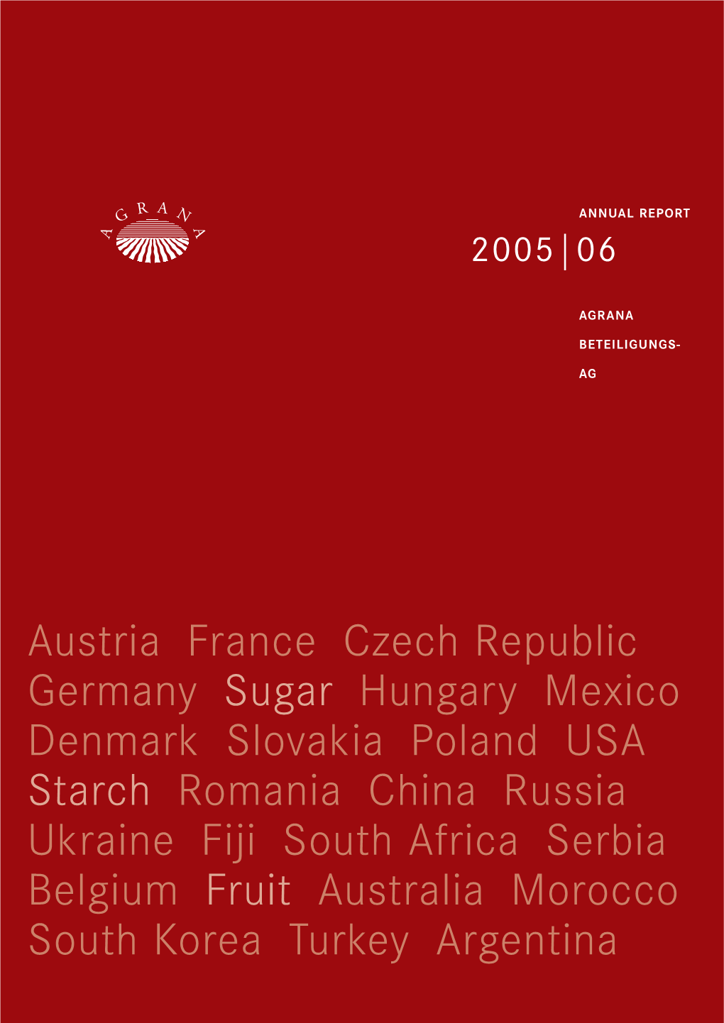 Austria France Czech Republic Germany Sugar