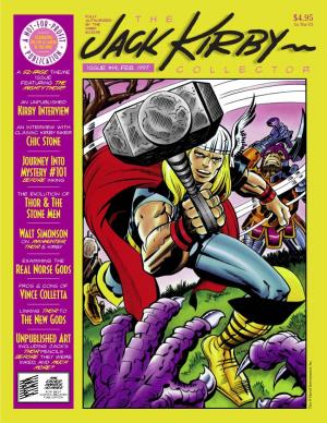 Kirby Interview Chic Stone Journey Into Mystery #101 Thor & the Stone
