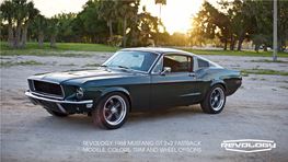 Revology 1968 Mustang Gt 2+2 Fastback Models, Colors, Trim and Wheel Options Colors