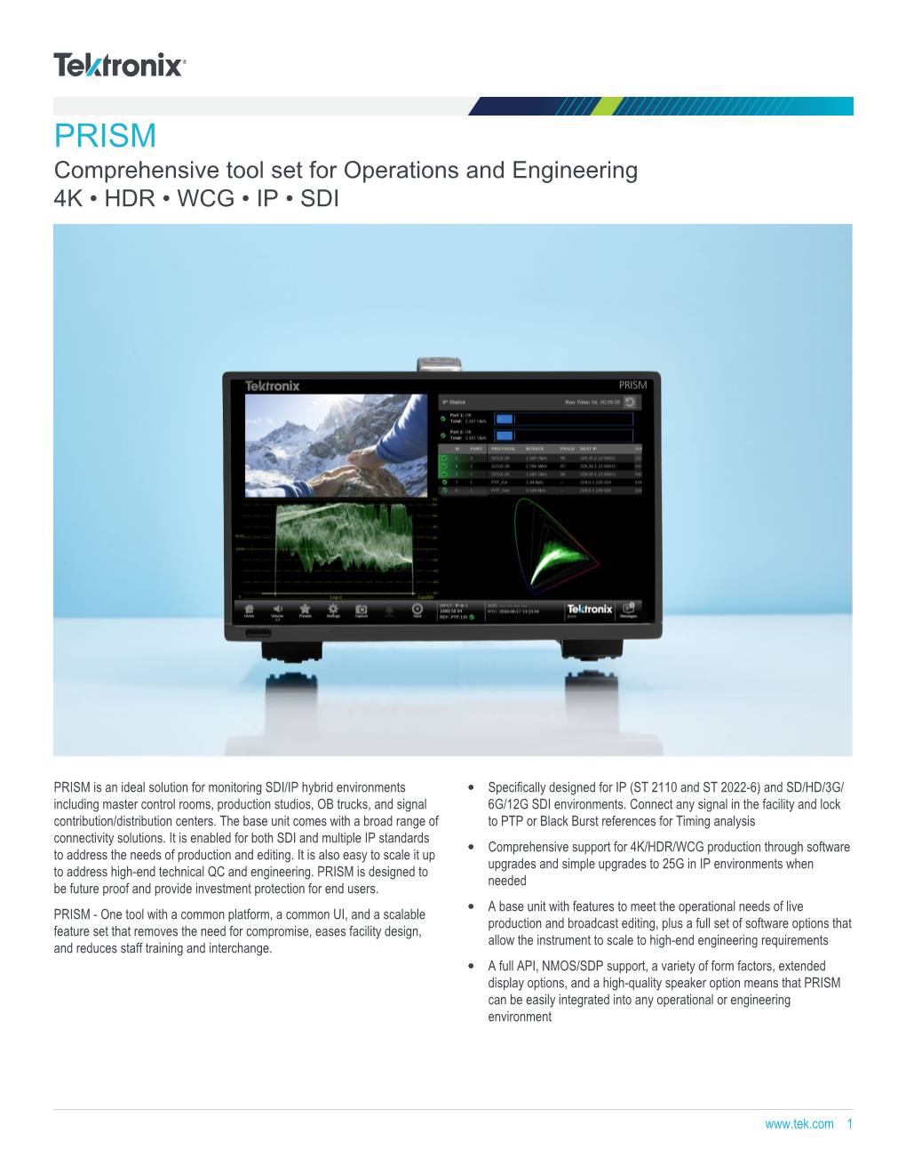 PRISM Datasheet