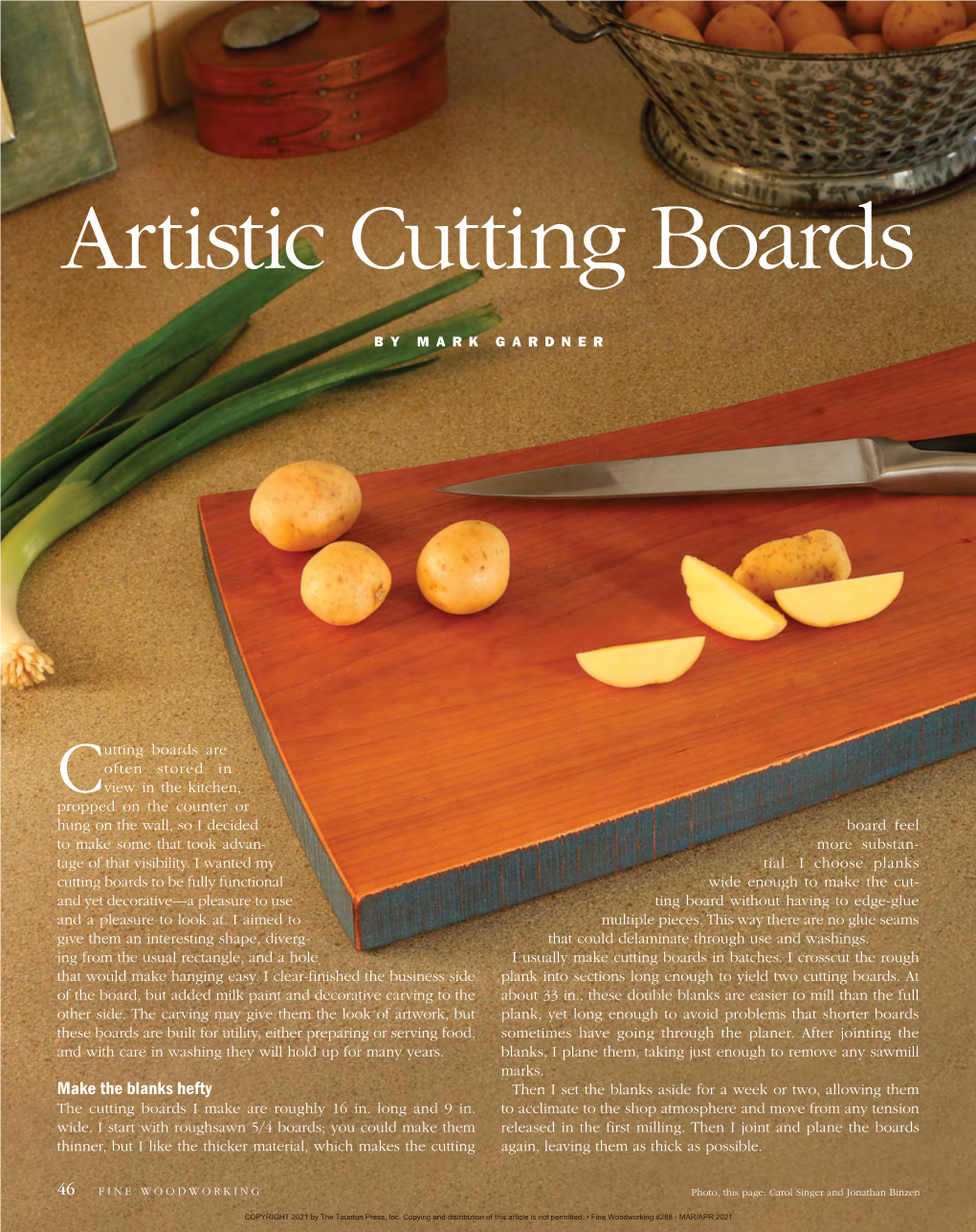 Artistic Cutting Boards