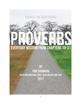 Proverbs 10 31 Everyday Wisd