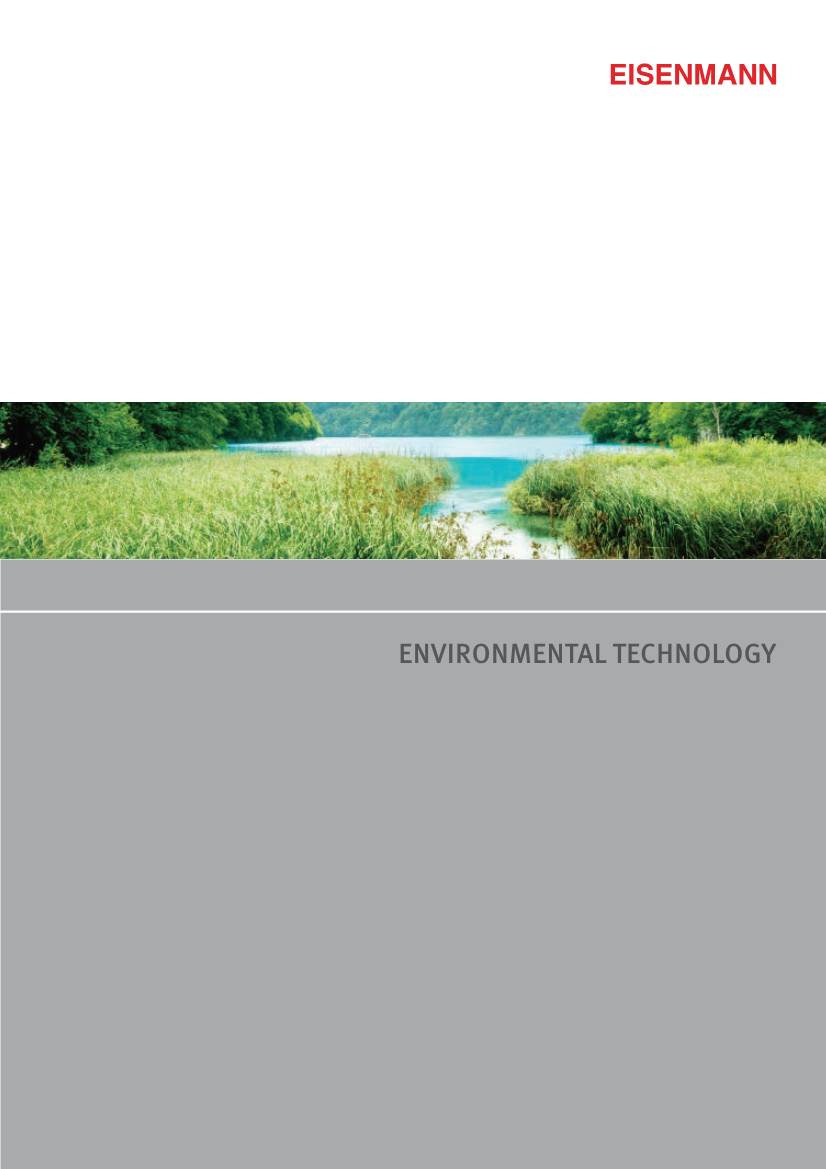 Environmental Technology Contents
