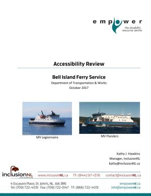 Accessibility Review