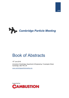 Book of Abstracts