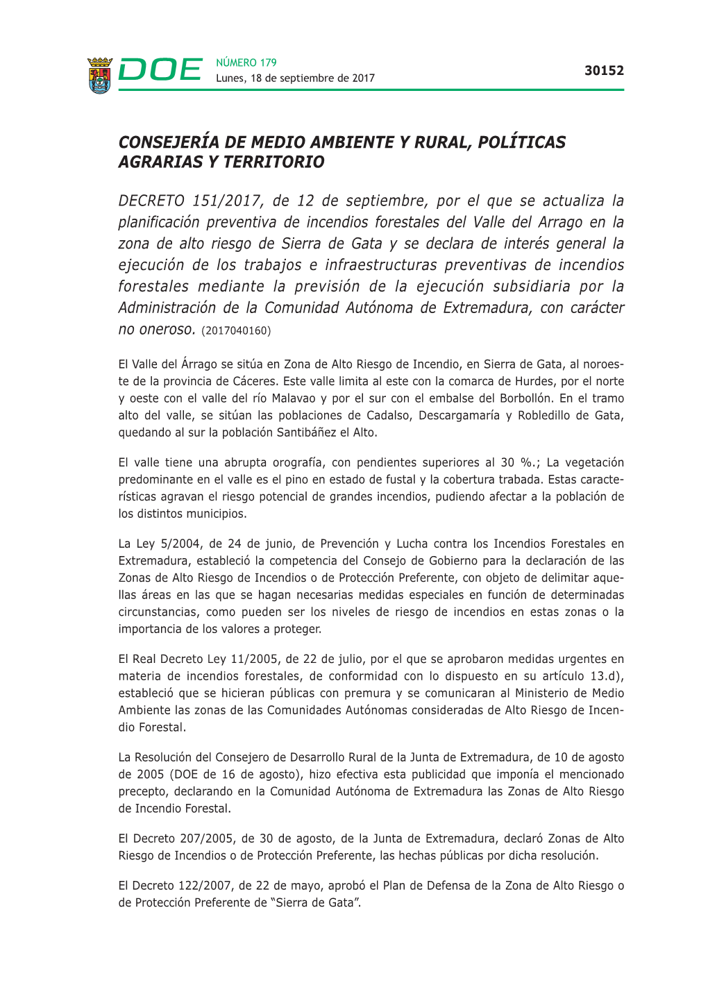 Consejería De Medio Ambiente Y Rural, Políticas Agrarias Y Territorio