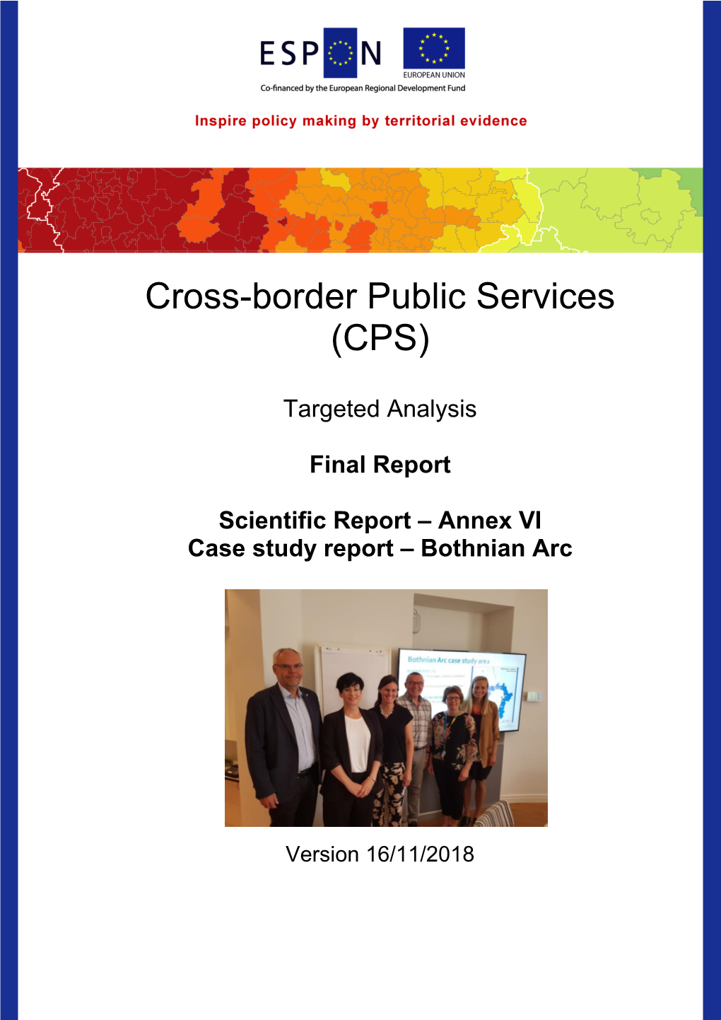 ESPON CPS 10 Scientific Report Annex VI Bothnian Arc.Pdf