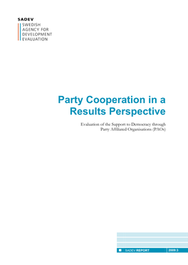 Party Cooperation in a Results Perspective