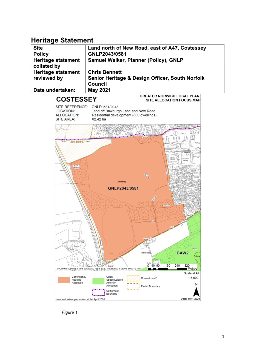 GNLP2043 0581 Costessey Contingency