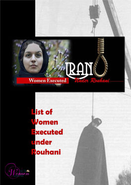 List of Women Executed Under Rouhani