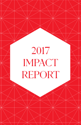 2017 Impact Report Message from Karen and Michael Berg