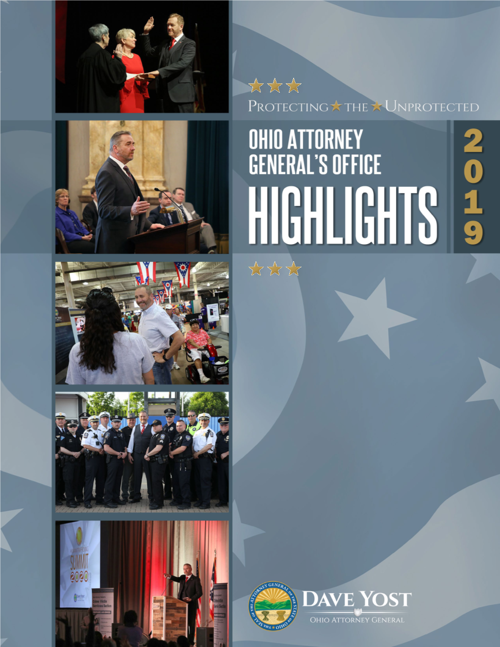 2019 Highlights Ohio Attorney General’S Office | 3 Battling Human Trafficking