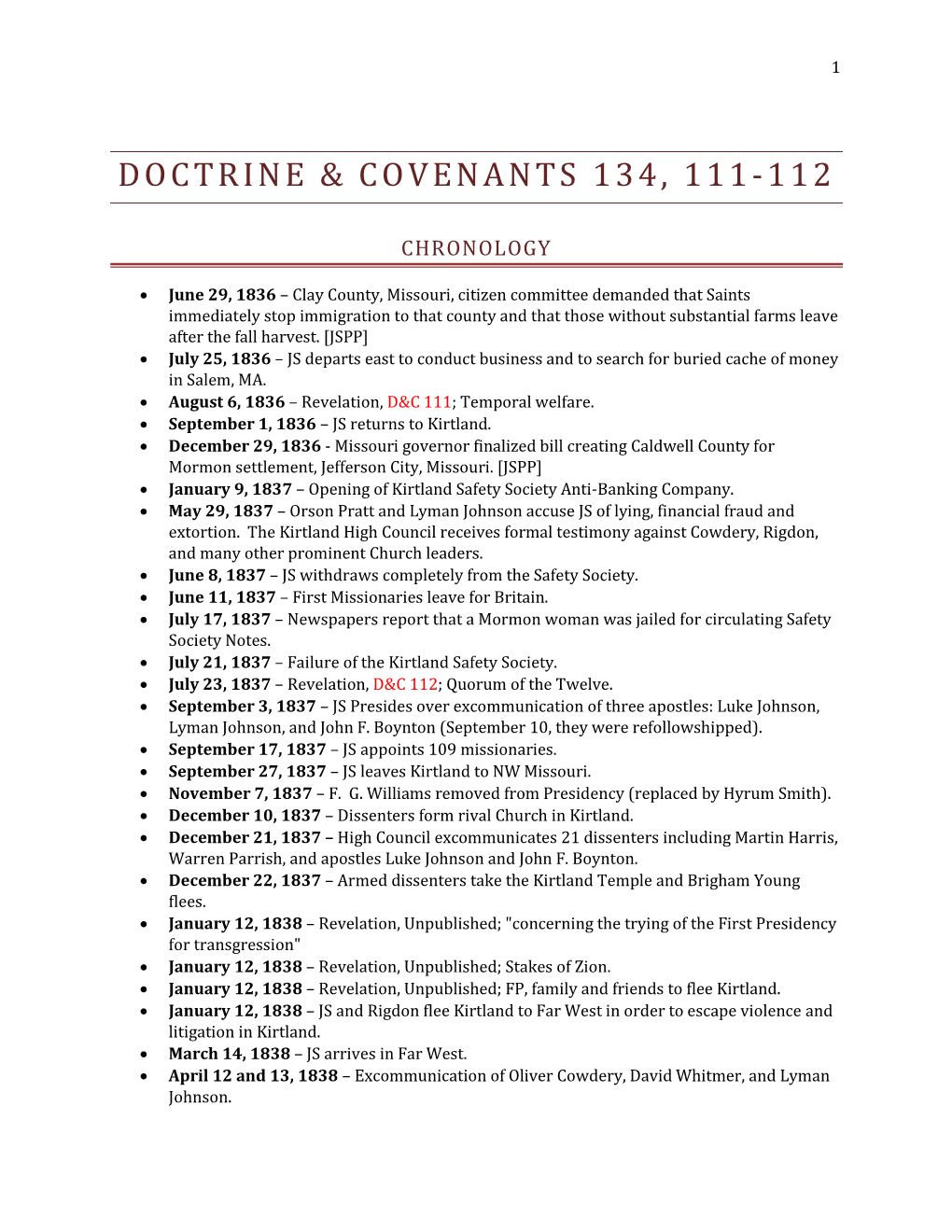 Doctrine & Covenants 134, 111-112