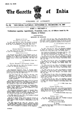 The Gazette of India