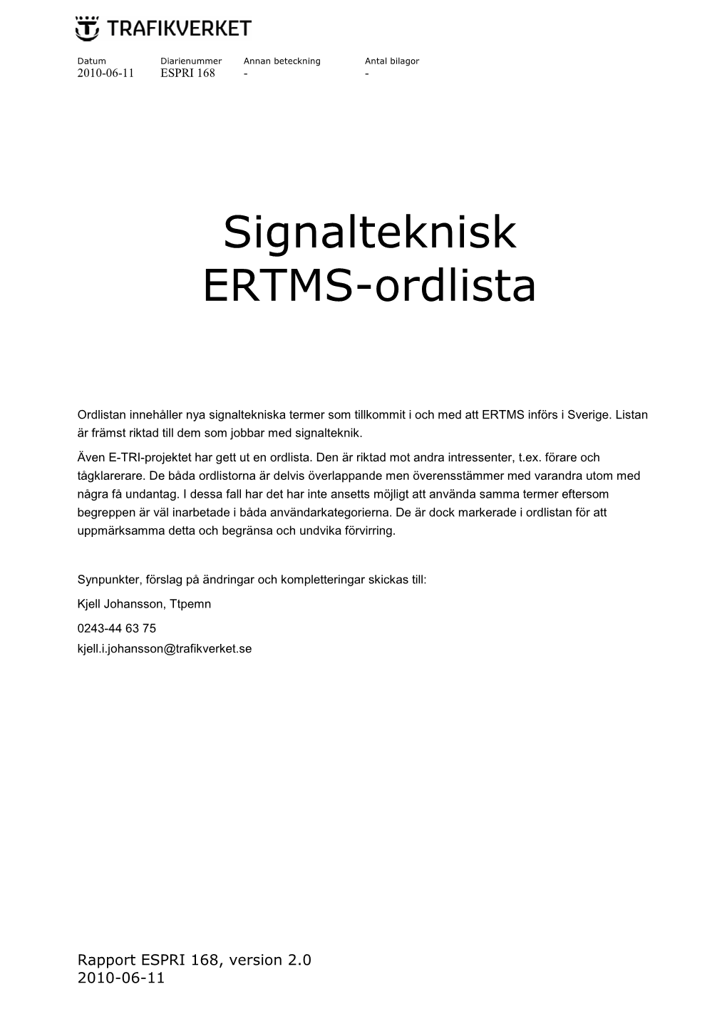 Signalteknisk ERTMS-Ordlista