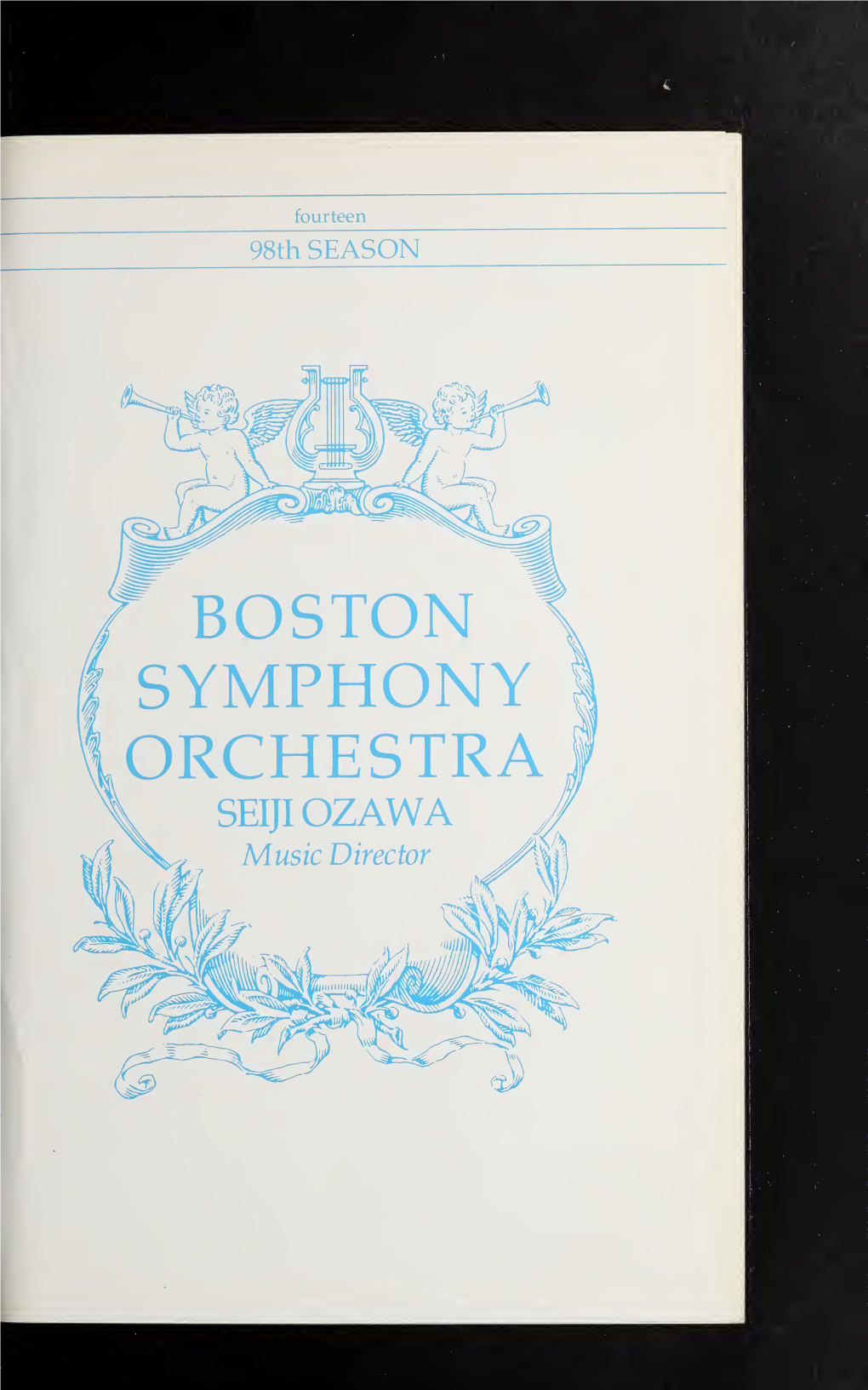 Boston Symphony Orchestra Concert Programs, Season 98, 1978-1979