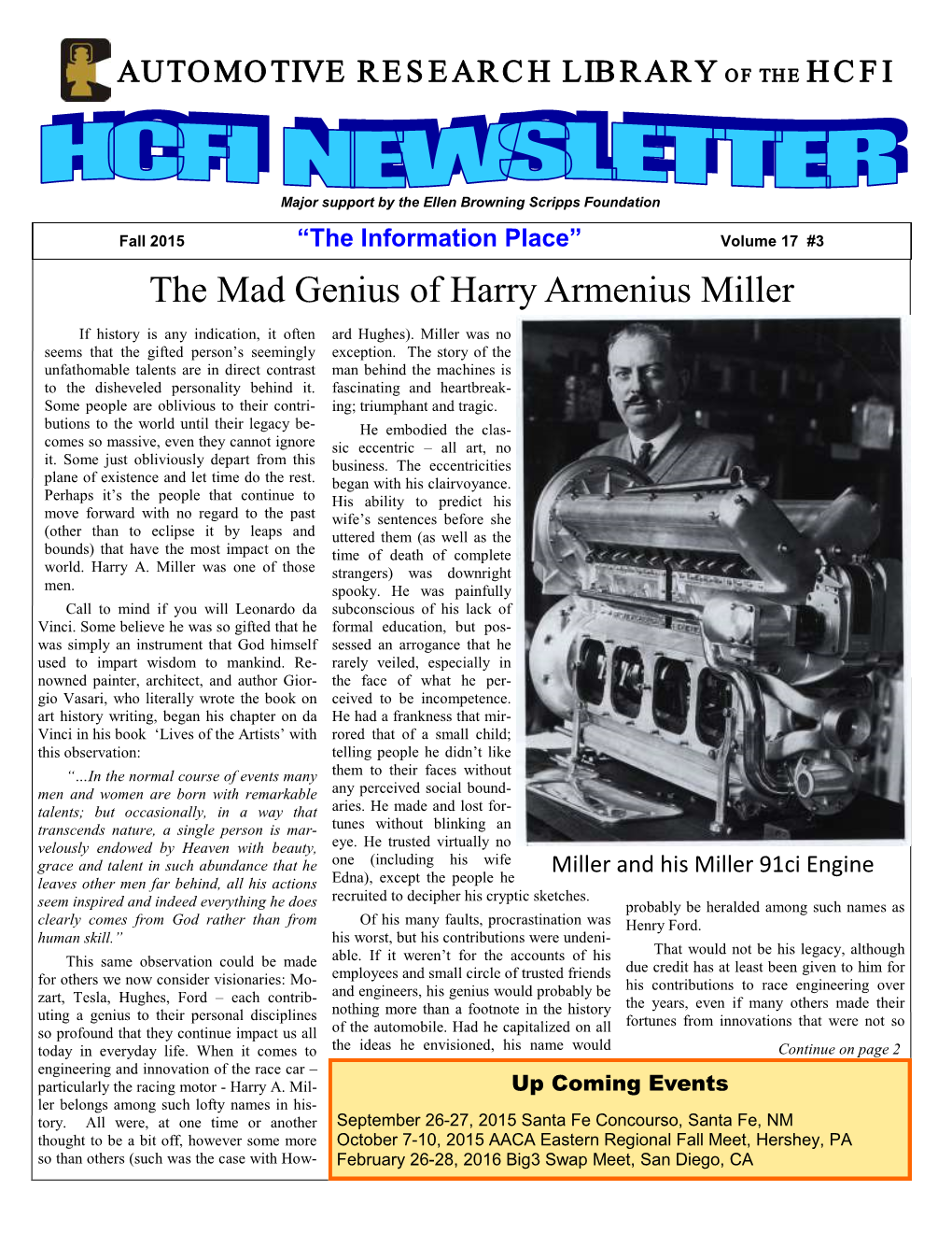 The Mad Genius of Harry Armenius Miller