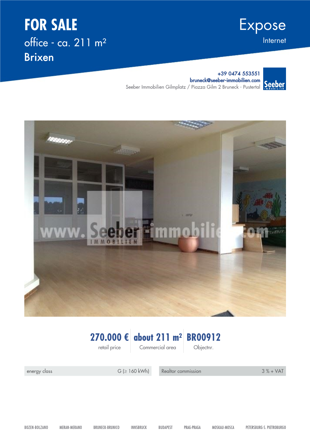 FOR SALE Expose Office - Ca