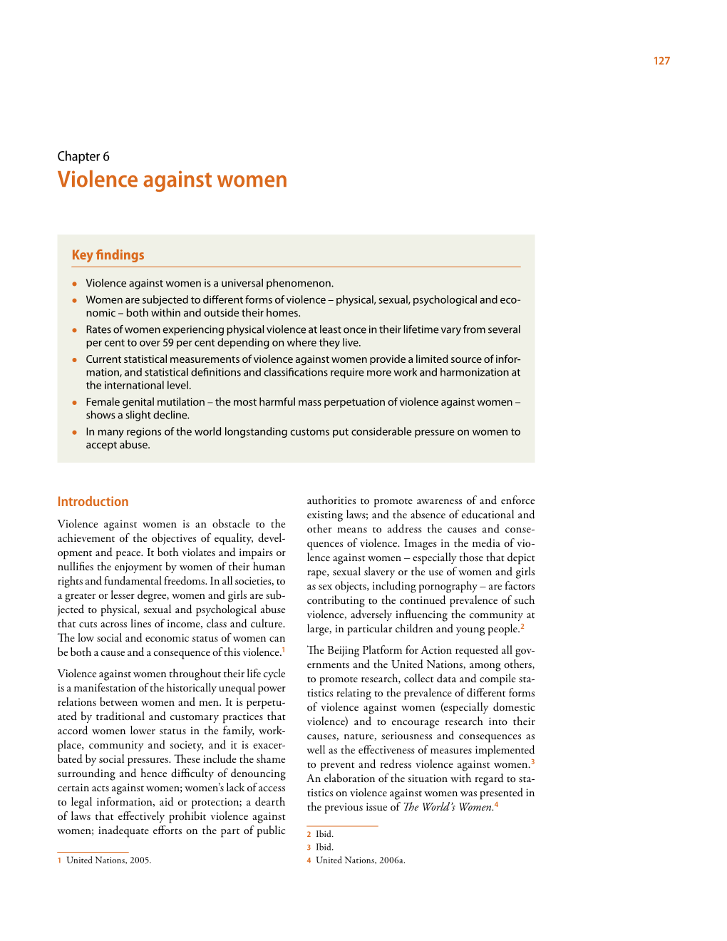 Violence Against Women