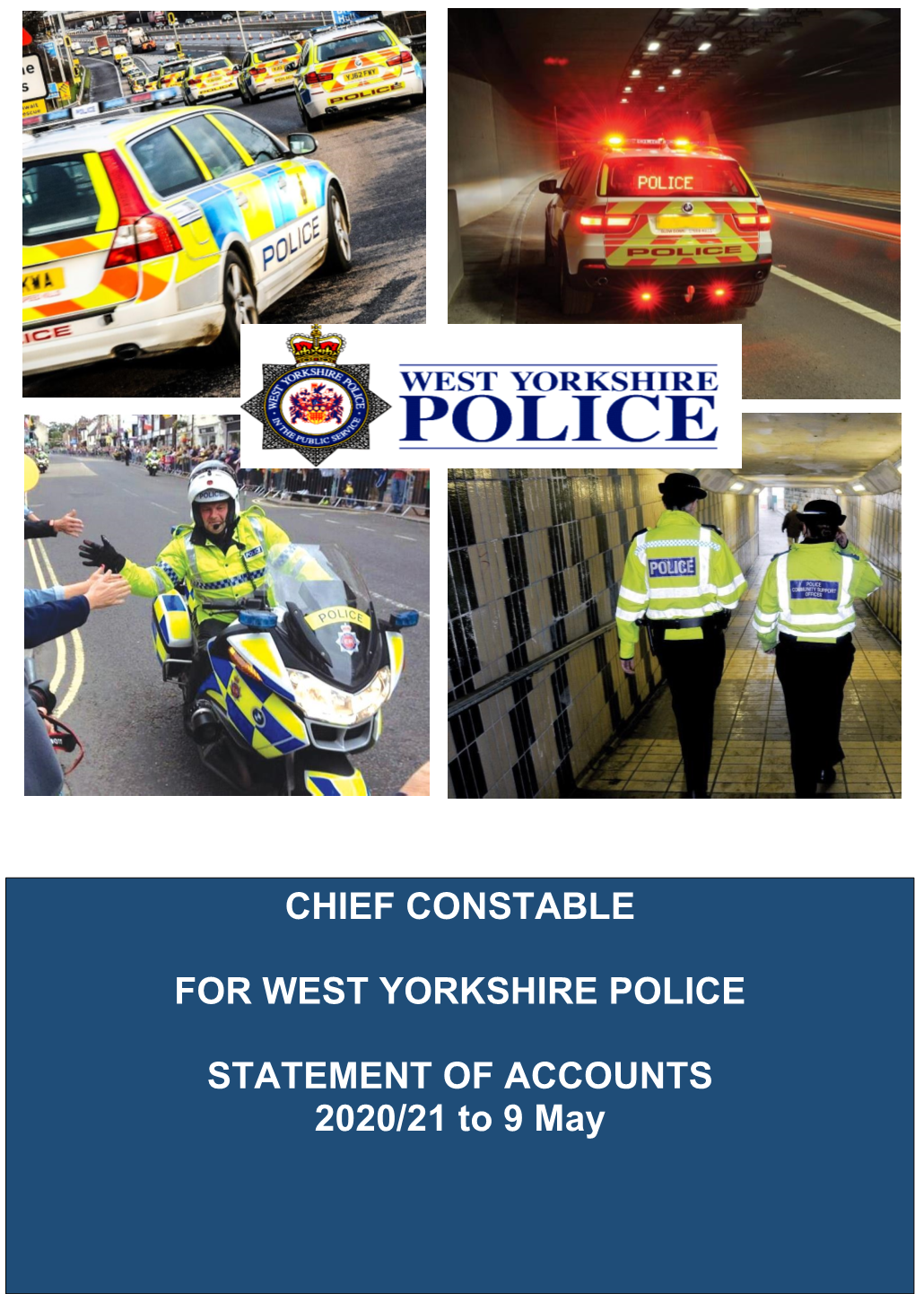 Chief Constable's Draft Statement of Accounts for 2020