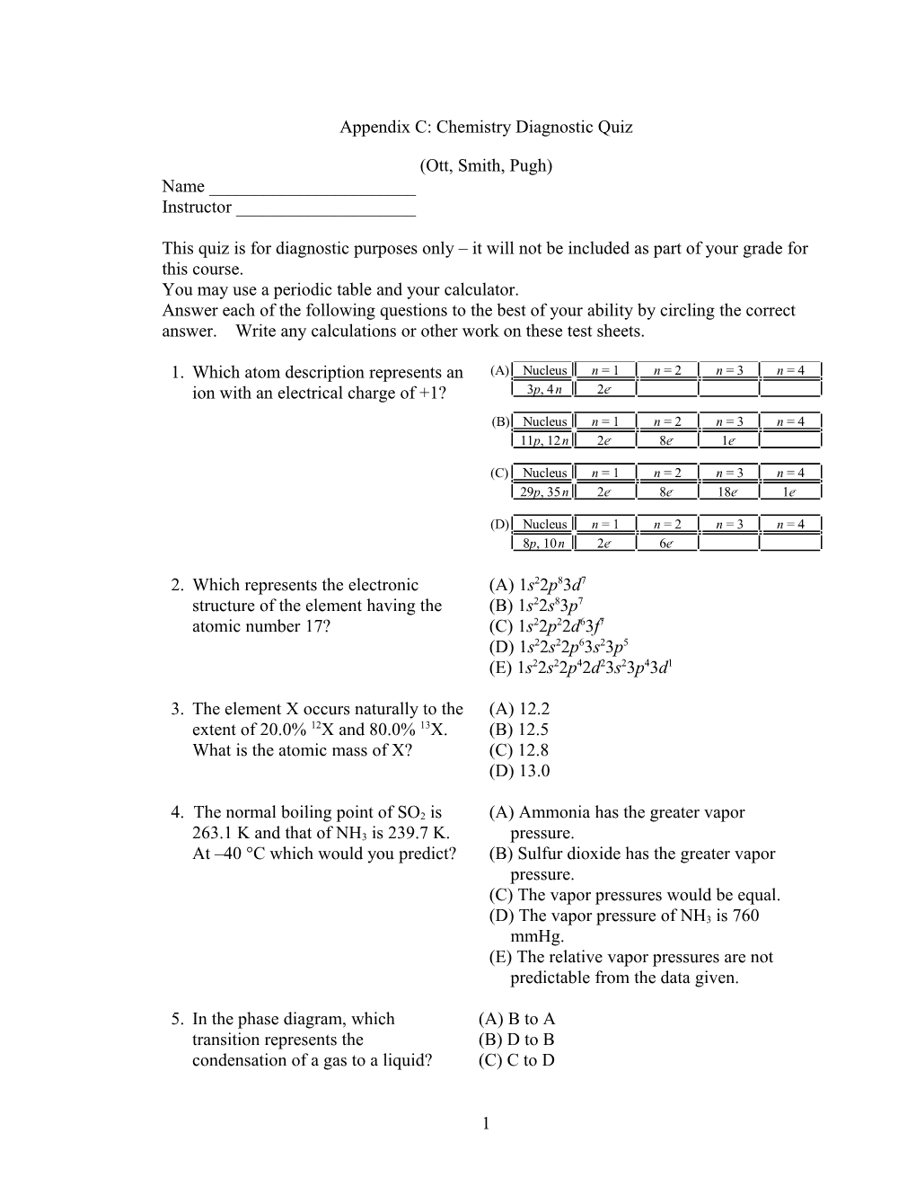 Using Concept Mapping As a Visual Problem-Solving Strategy in General College Chemistry