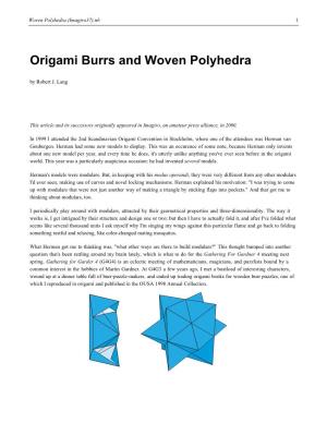 Woven Polyhedra (Imagiro37).Nb 1