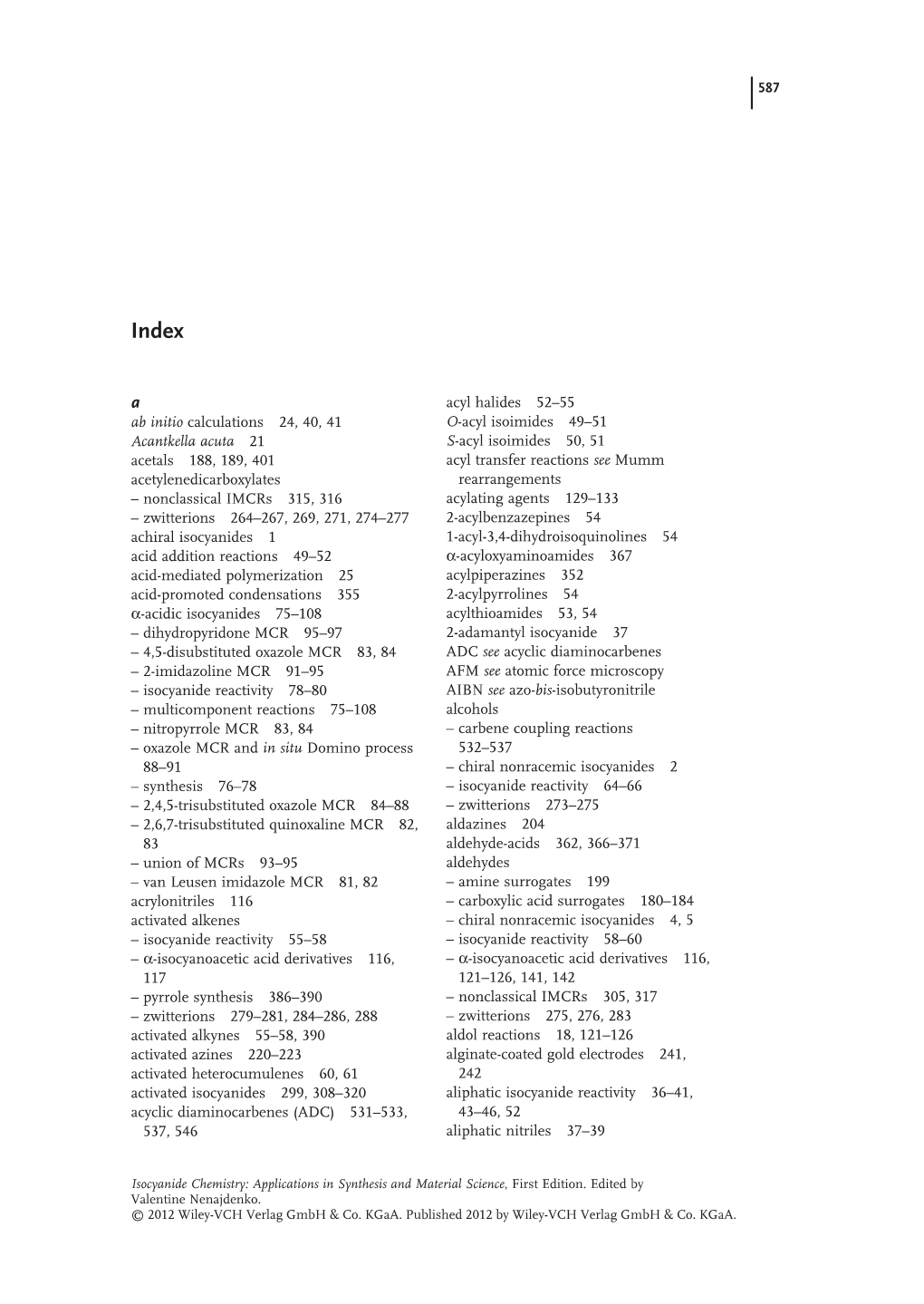 Nonclassical Imcrs