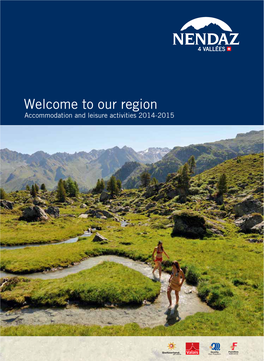 Our Region Accommodation and Leisure Activities 2014-2015