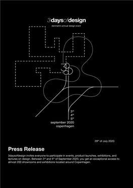Press Release 3Daysofdesign Invites Everyone to Participate in Events, Product Launches, Exhibitions, and Lectures on Design