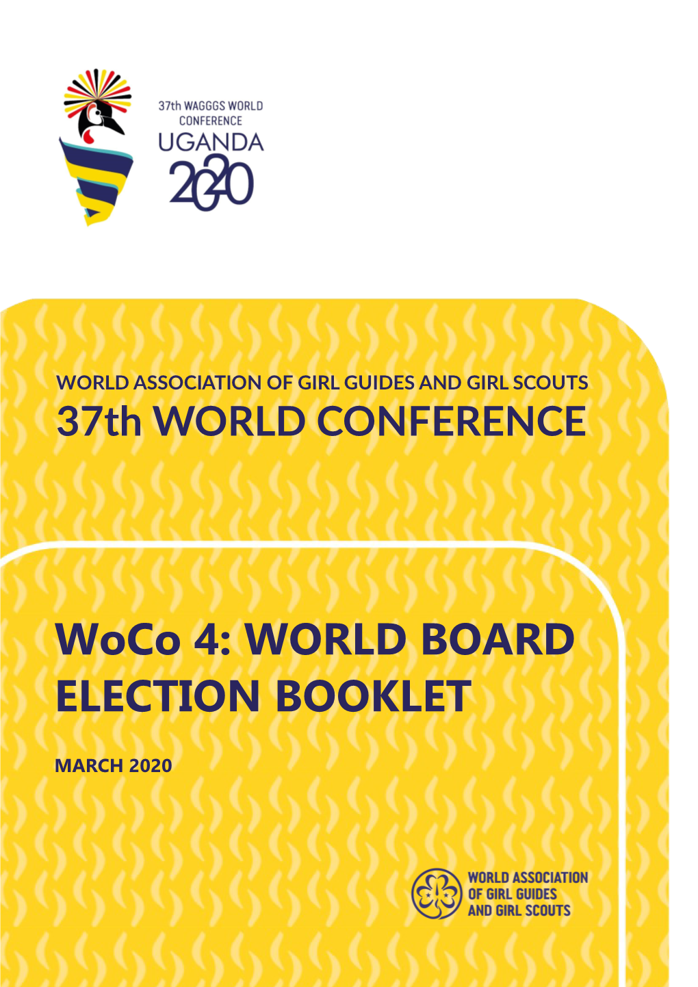 Woco 4: WORLD BOARD ELECTION BOOKLET