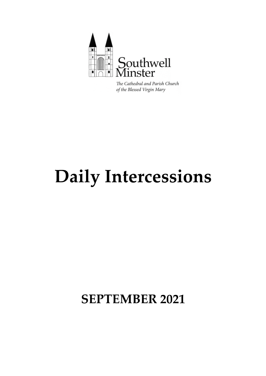 Daily Intercessions