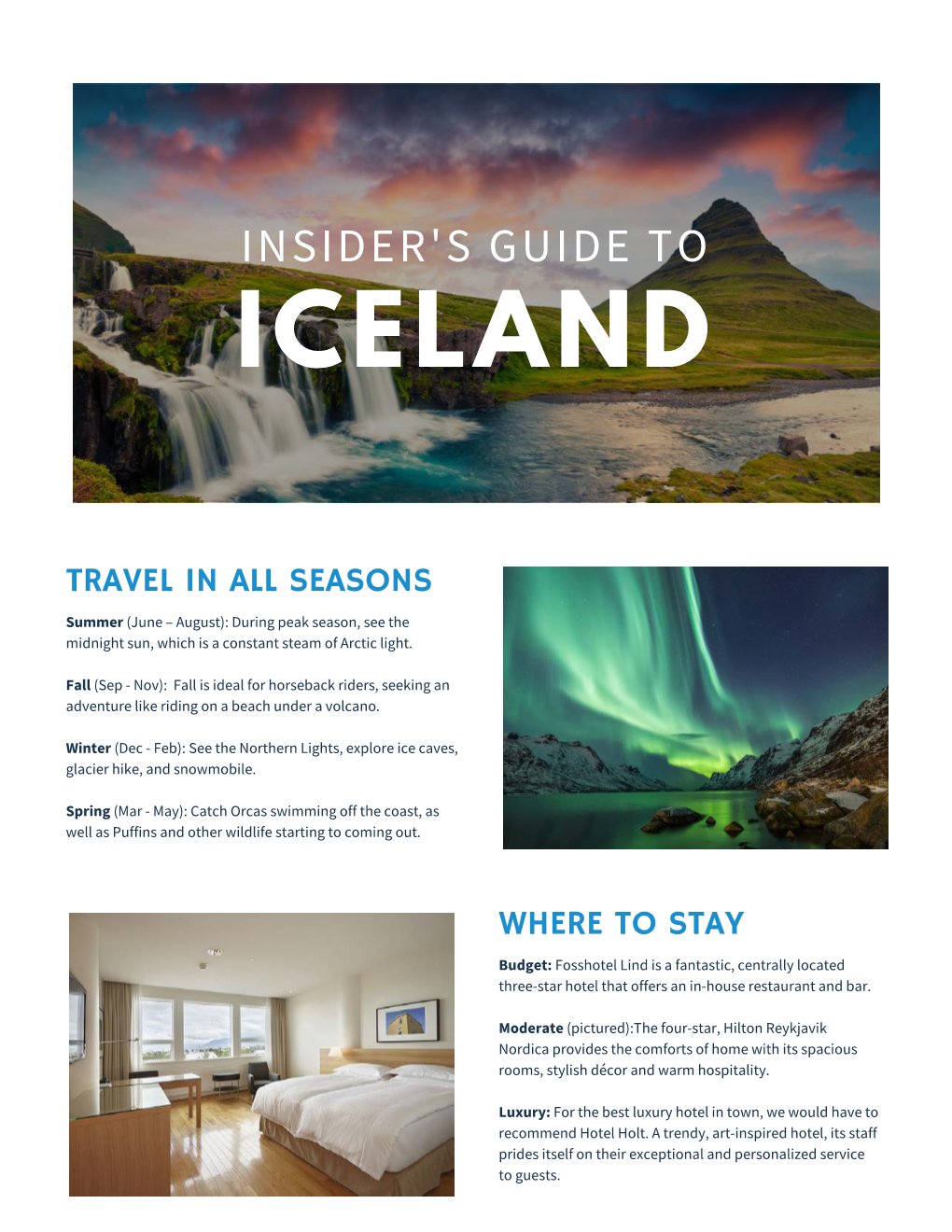 Insiders Guide to Iceland | Iceland Tips | Europe Express