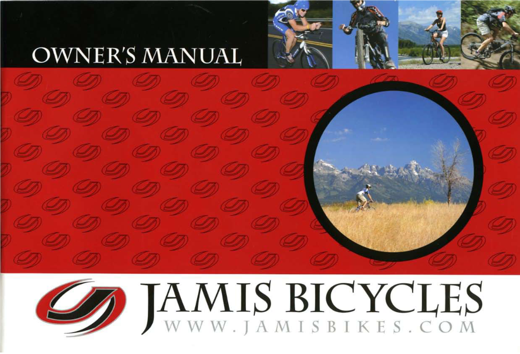 Jamis Owners Manual