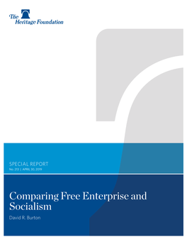 Comparing Free Enterprise and Socialism David R