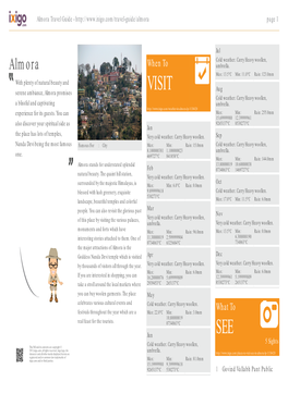 Almora Travel Guide - Page 1