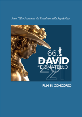 FILM in CONCORSO DAVID Didonatello